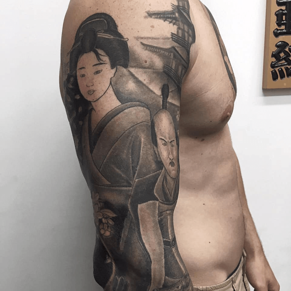 Japanese Geisha Tattoo