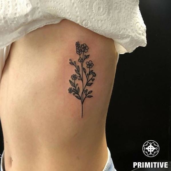 Chrysanthemum tattoo