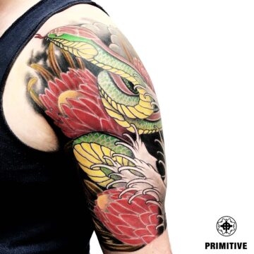 Marc Pinto Best Japanese Tattooo in perth Koi Dragoin getsha samurai tattoo. www.primitivetattoo.com.au214