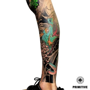 Marc Pinto Best Japanese Tattooo in perth Koi Dragoin getsha samurai tattoo. www.primitivetattoo.com.au225