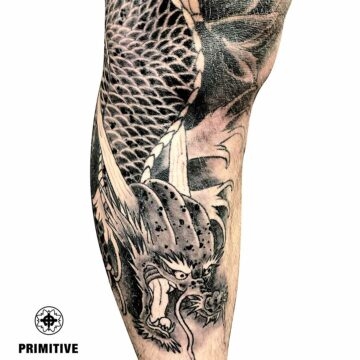 Marc Pinto Best Japanese Tattooo in perth Koi Dragon geisha samurai tattoo. www.primitivetattoo.com.au246