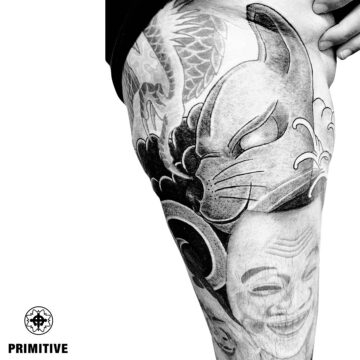 Marc Pinto Best Japanese Tattooo in perth Koi Dragon geisha samurai tattoo. www.primitivetattoo.com.au249