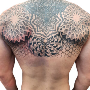 Petra Mandala Geometry geometric tattoo floral sternum hand femals tattoo primitive tattoo tribal best tattoo shop studio in perth script www.primitivetattoo.com.au20